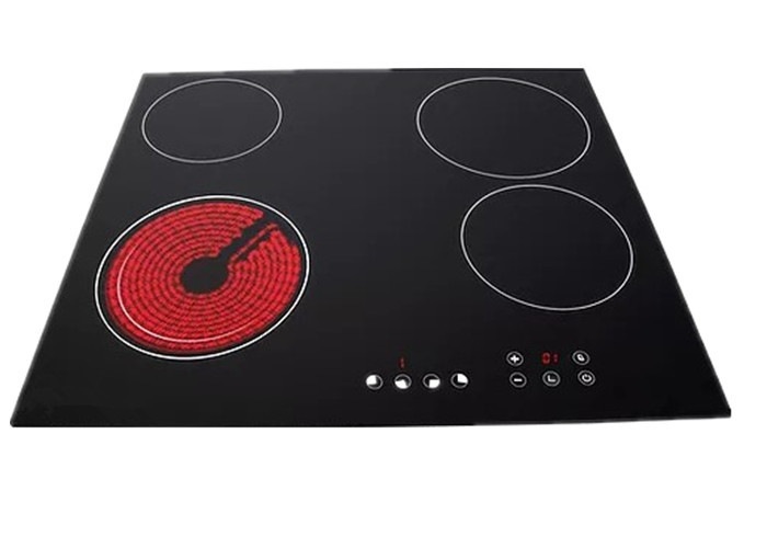 220V Touch Control 4 Stove Vitroceramic Integrated Infrared Cooktop Burner