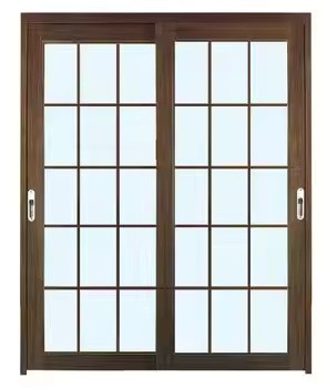 Standard Interior PVC Sliding Door Indoor Glass Sliding Door Customizable Colors