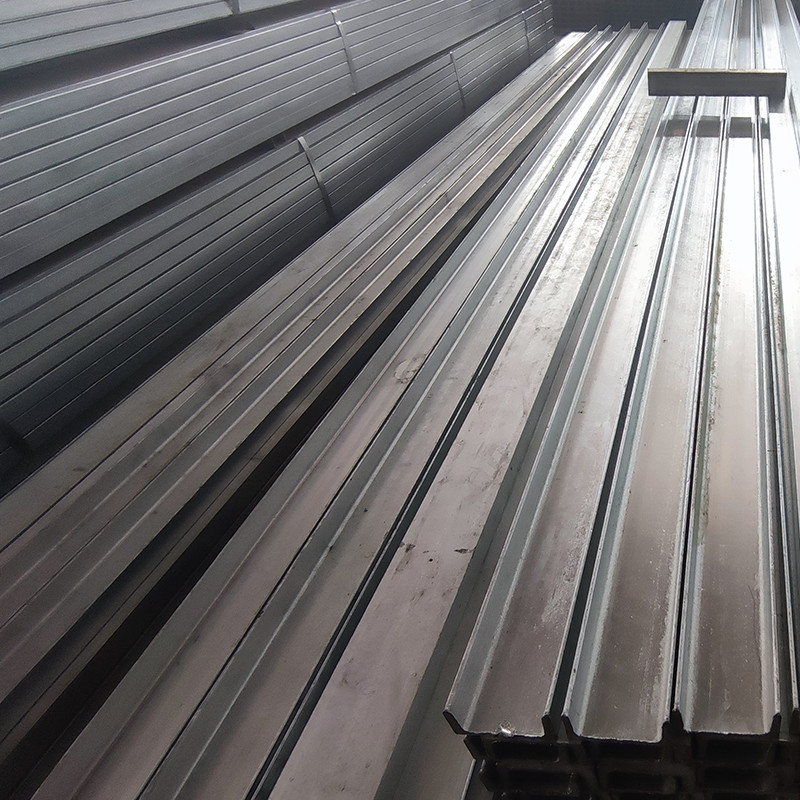 Hot Dipped Galvanized Steel Channel Structural U Beam Steel Rod 16 Gauge