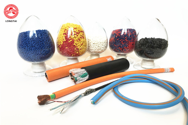 Cablel Use PVC Bedding Material Compound 1.55g/cm³ For Cable jacket