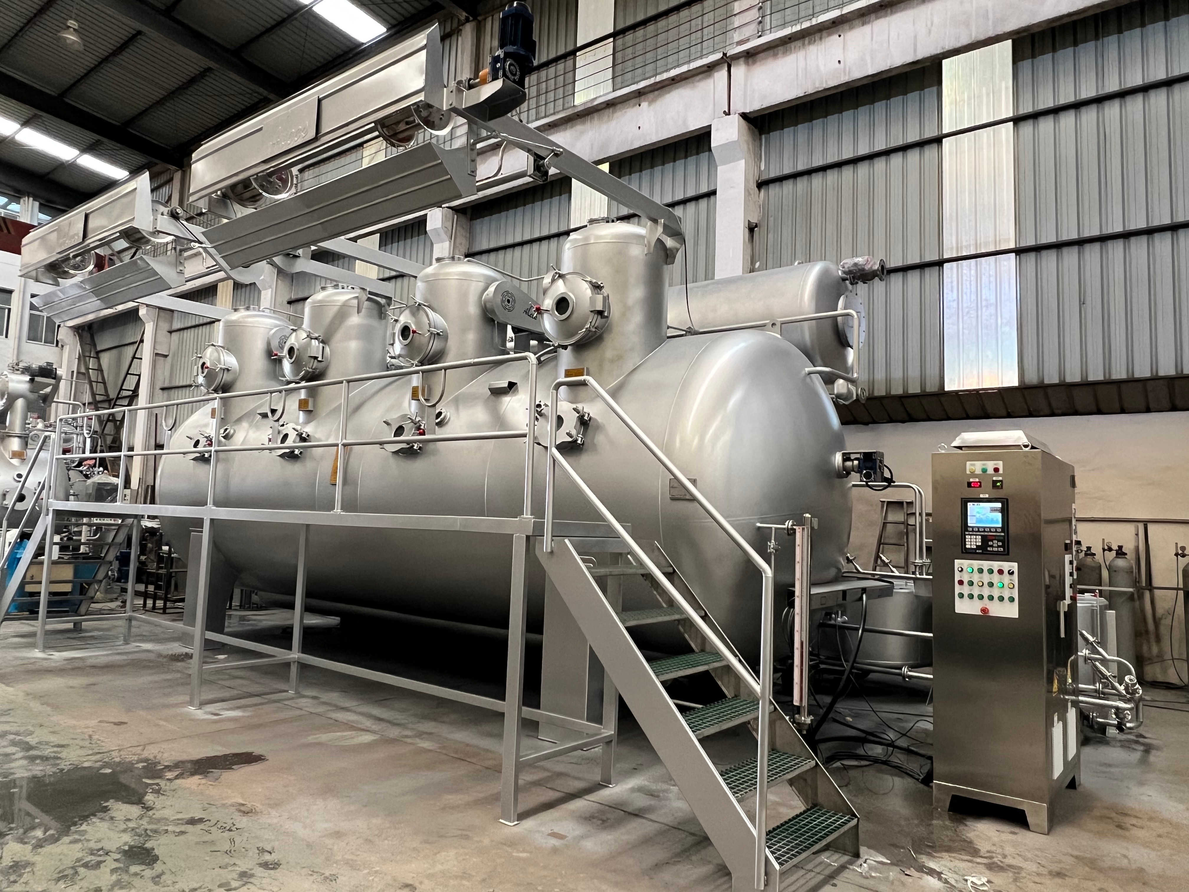  SUS316L Rapid Dyeing Machine Low Consumption Intelligent Fabric Handling Technology Manufactures