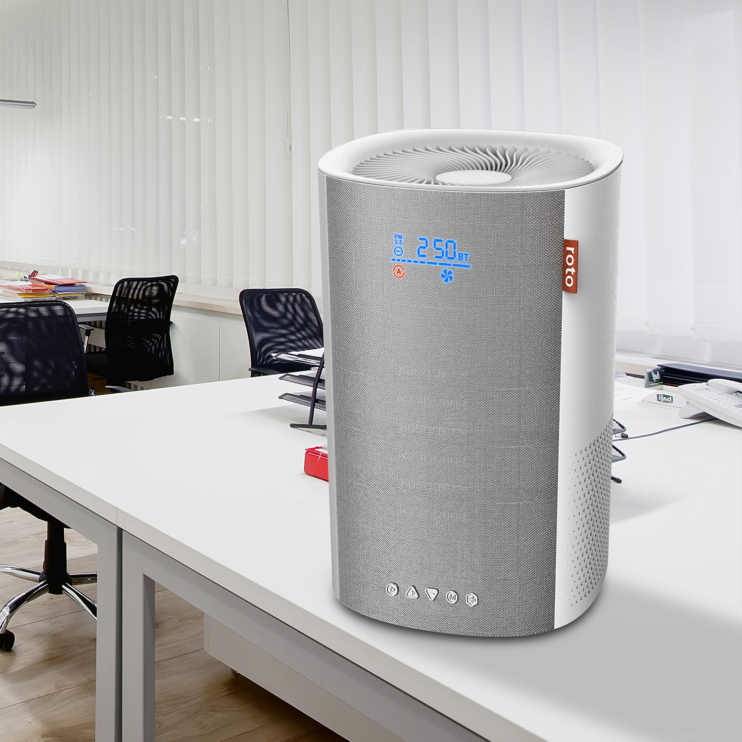 Smart Stereo Anion Air Purifier Room HEPA Filter Air Purifier PM2.5 Display