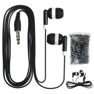 Customization 3.5mm Wired Stereo Earphone Disposable Gift Headphone for Students