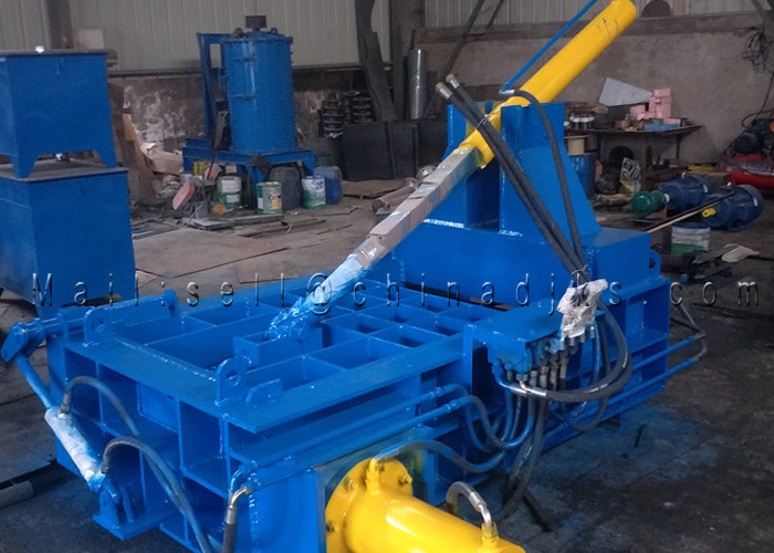 1350KN 600*240mm Hydraulic Metal Baler Waste Sorting Machine