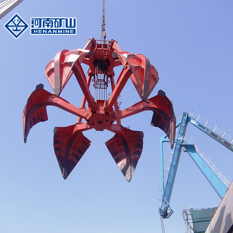 QZ Type Double Girder Bridge Crane With Grab Bucket 20t A6 For Waste