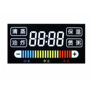 7 Segment VA Lcd Display Module Customized Size Lcd Screen Negative Lcd Display