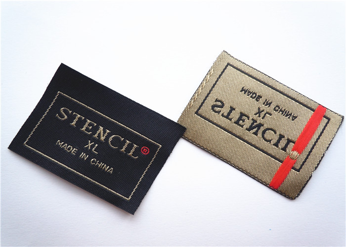 Blue Business Clothing Labels Sew On Personalized Clothing Labels