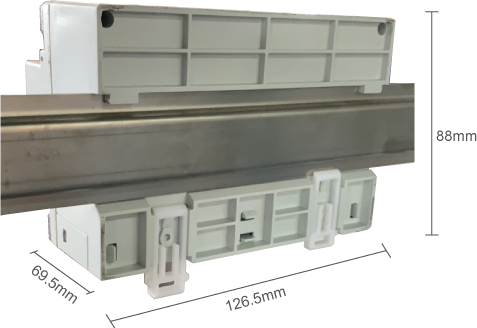 CE Approved Three Phase Electronic Energy Meter RS485 Modbus For EV Charging
