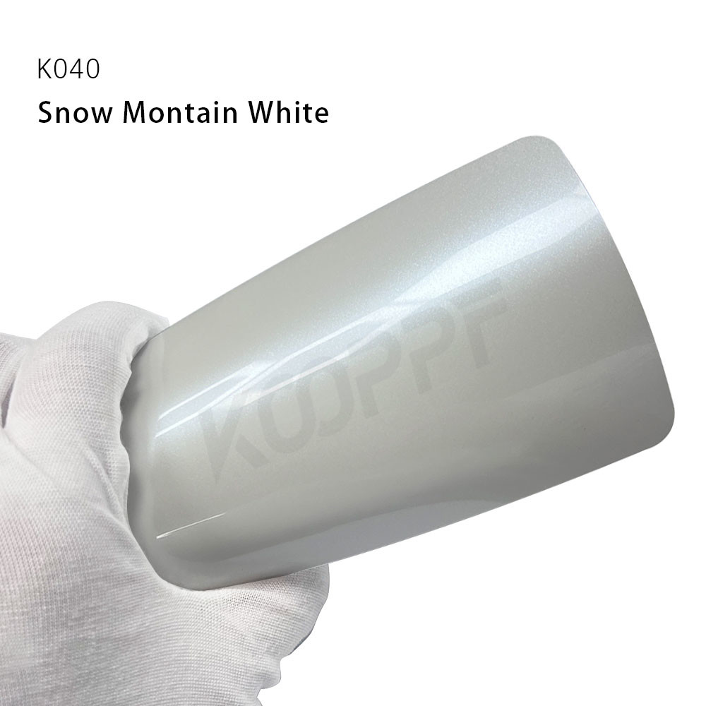 Snow Montain White Color Paint Protection Film TPU Car Wrap Automotive Protective