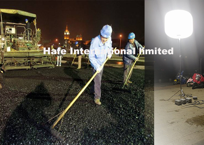 Metal Halide Balloon Construction Work Lights With 360 Deg Illumination For Railway Road