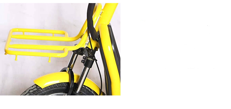 48V 15ah Unisex Electric Bicycle Max Speed 25 - 35km/h Full Suspension Cargo Ebike