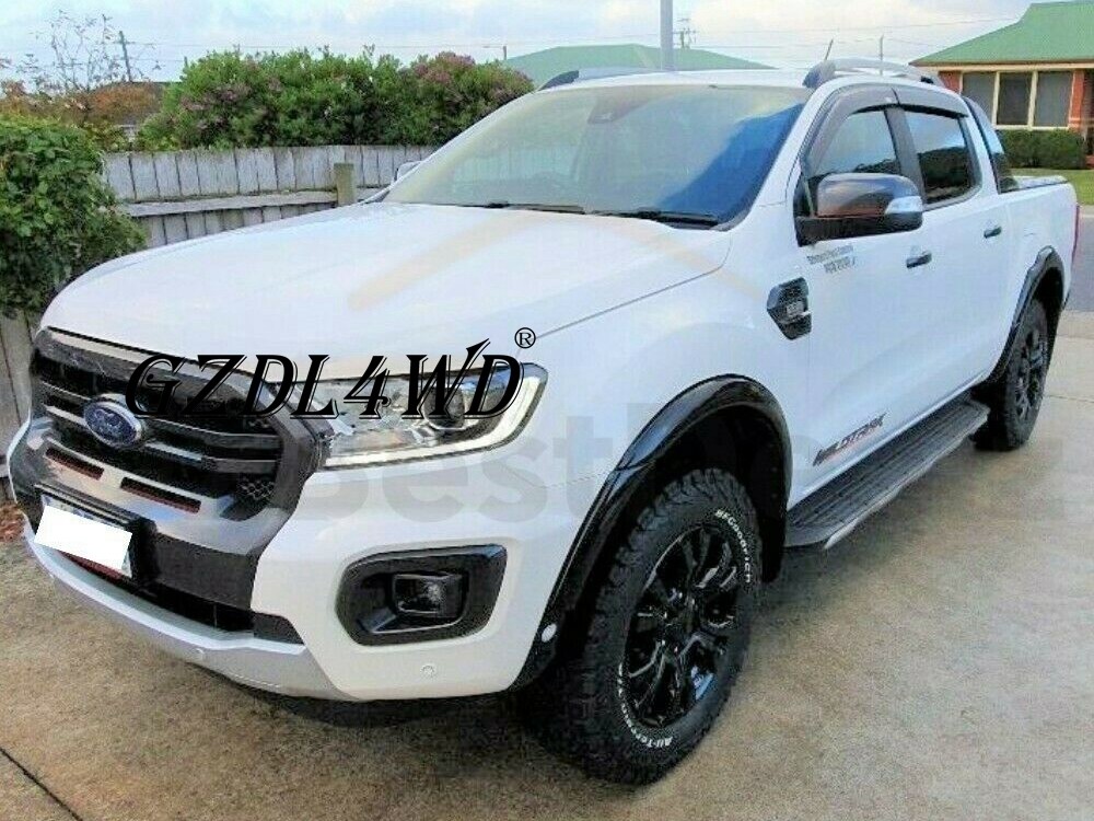Aftermarket Auto parts ABS 4x4 Fender Flare Wheel Arch Flares for Ford Ranger T8 2018+