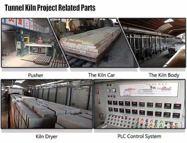 Clay Brick Tunnel Kiln Drying Equipment for Metal Sintering High Temperature
