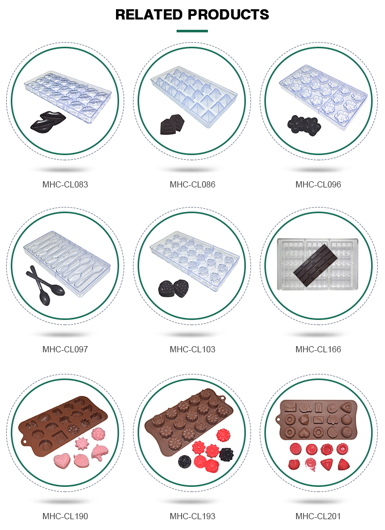 DIY PC Cake Decorating Chocolate Molds Silicone Mouth Shape