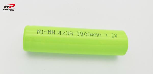 4/3A 3800mAh NIMH Rechargeable Batteriese 17670 NIMH 800 Cycles One Year