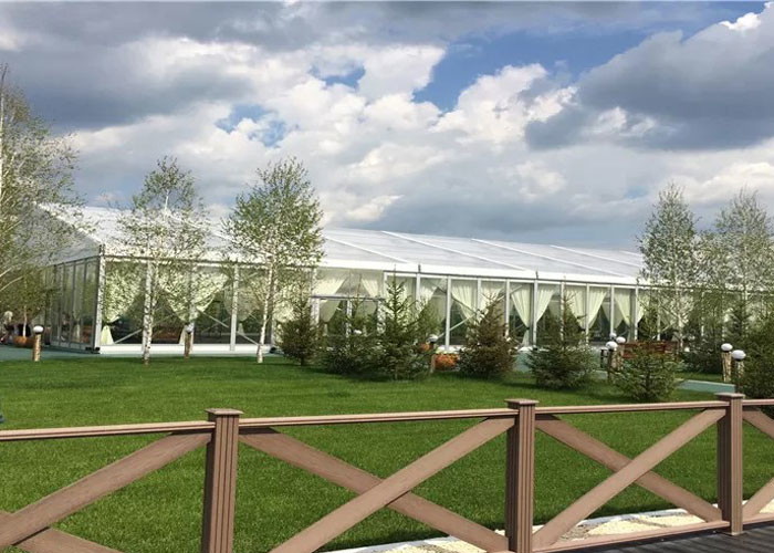Big 20x50m Celebration Clear Marquee Tent For Party Wedding