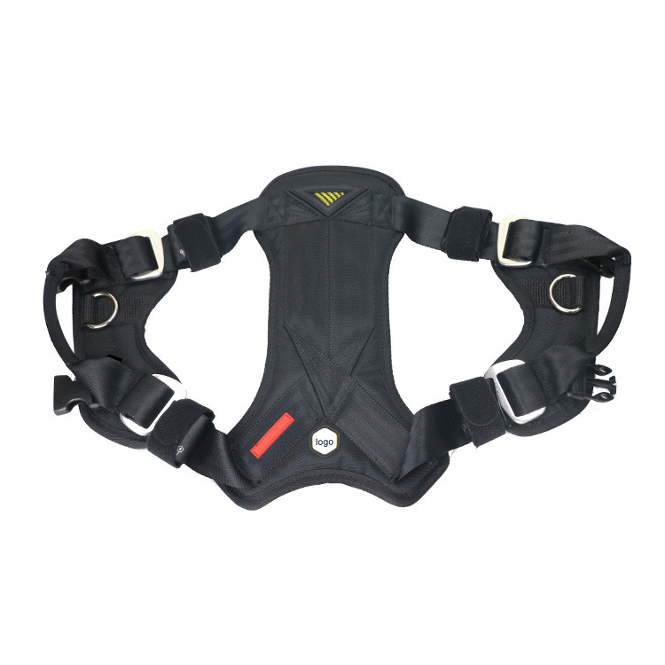 Nylon Tactical Pet Vest Harness dog Safety Belt Harness