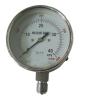 Buy cheap 400 Mbar 3 Inch 75MM Lower Mount Capsule Pressure Gauge 1/4 BSP from wholesalers