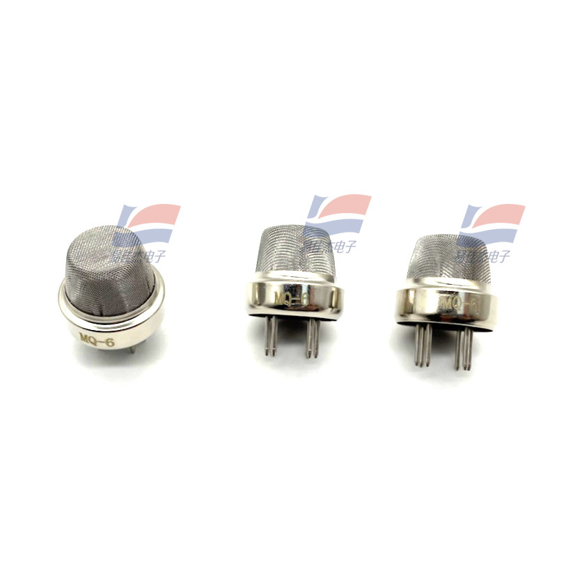 MQ-6 MOS Flammable Gas Sensor For Methane CH4 LPG Detection Industrial Flammable Gas Alarm And Portable Gas Detector
