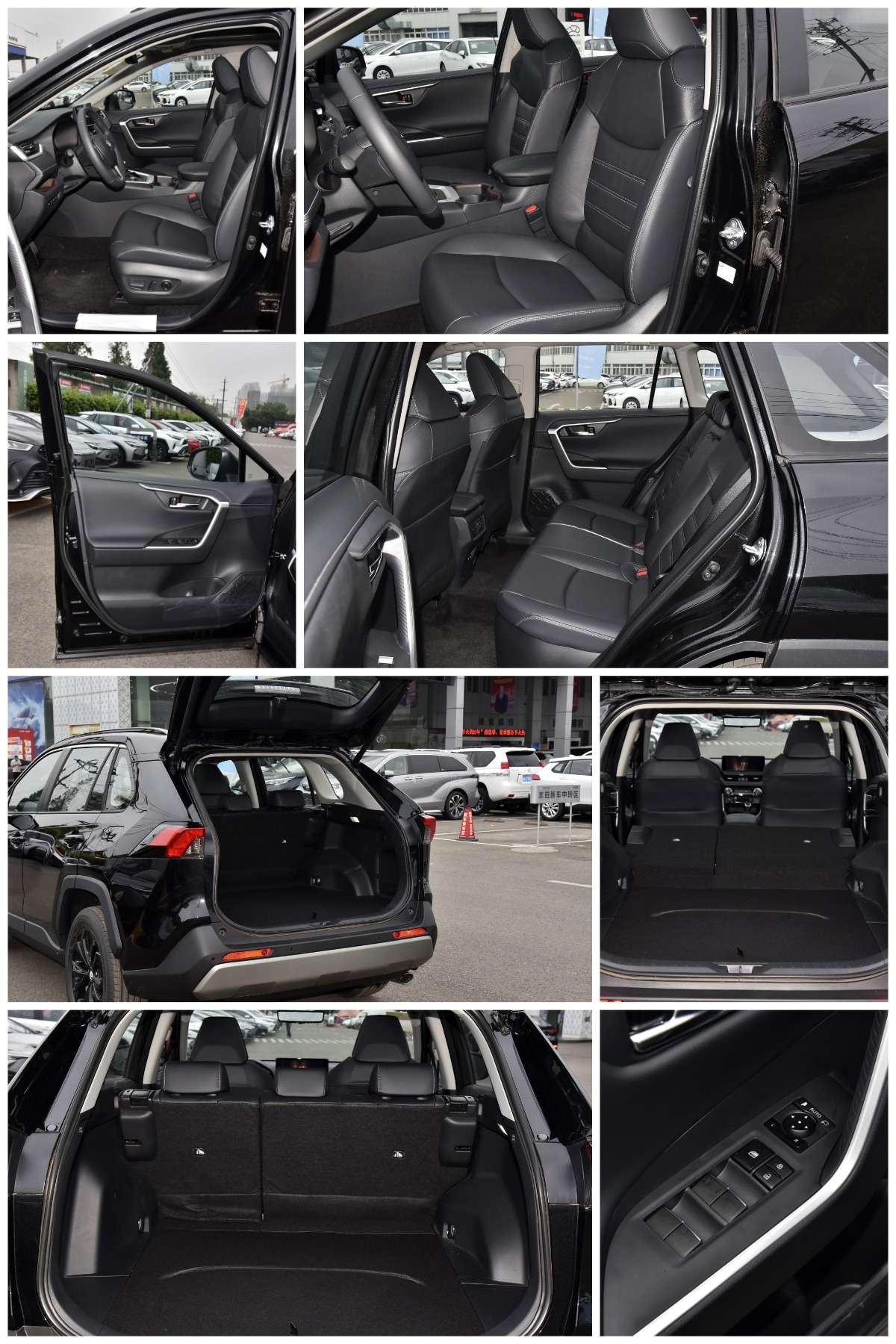 Leather Seats To-yota RAV-4 AWD Gasoline and Hybrid Versions 0km Used Car with Electric Steering System