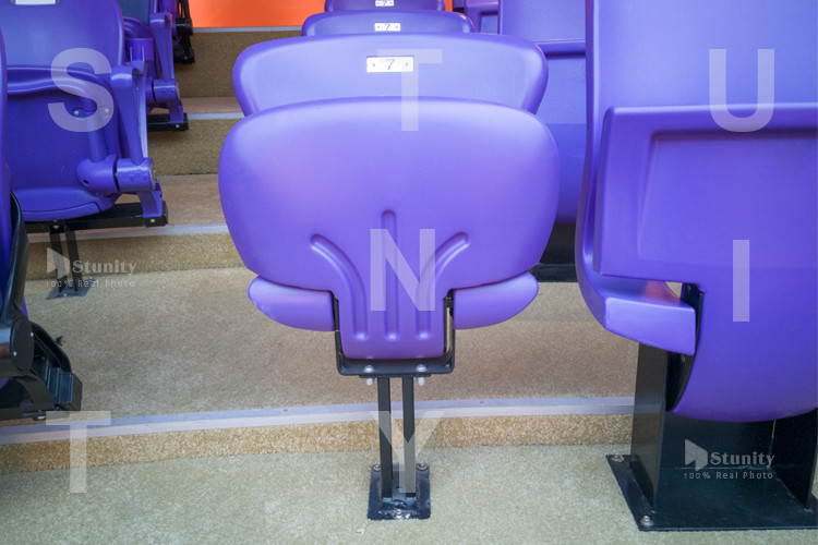 UV Resistant HDPE Folding Stadium Chairs For Football Stadium