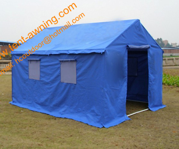 Outdoor Steel Framed Waterproof Emergency Disaster Refugee Living Tents