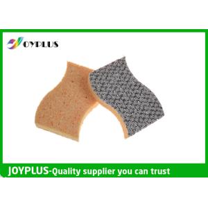 China Cleverly Shaped Sponge With Stainless Steel Side on sale