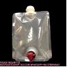 Buy cheap ODM 1L 3L 5L Stand Up Plastic Valve Tap Spout Pouch Bag In Box For Wine Coffee from wholesalers