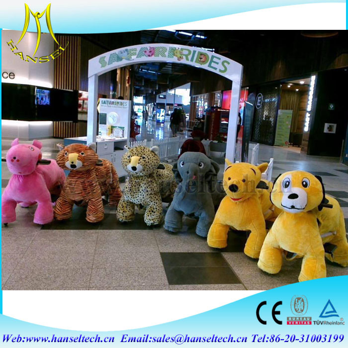 Hansel coin operated animals kiddie rides and park amusement rides