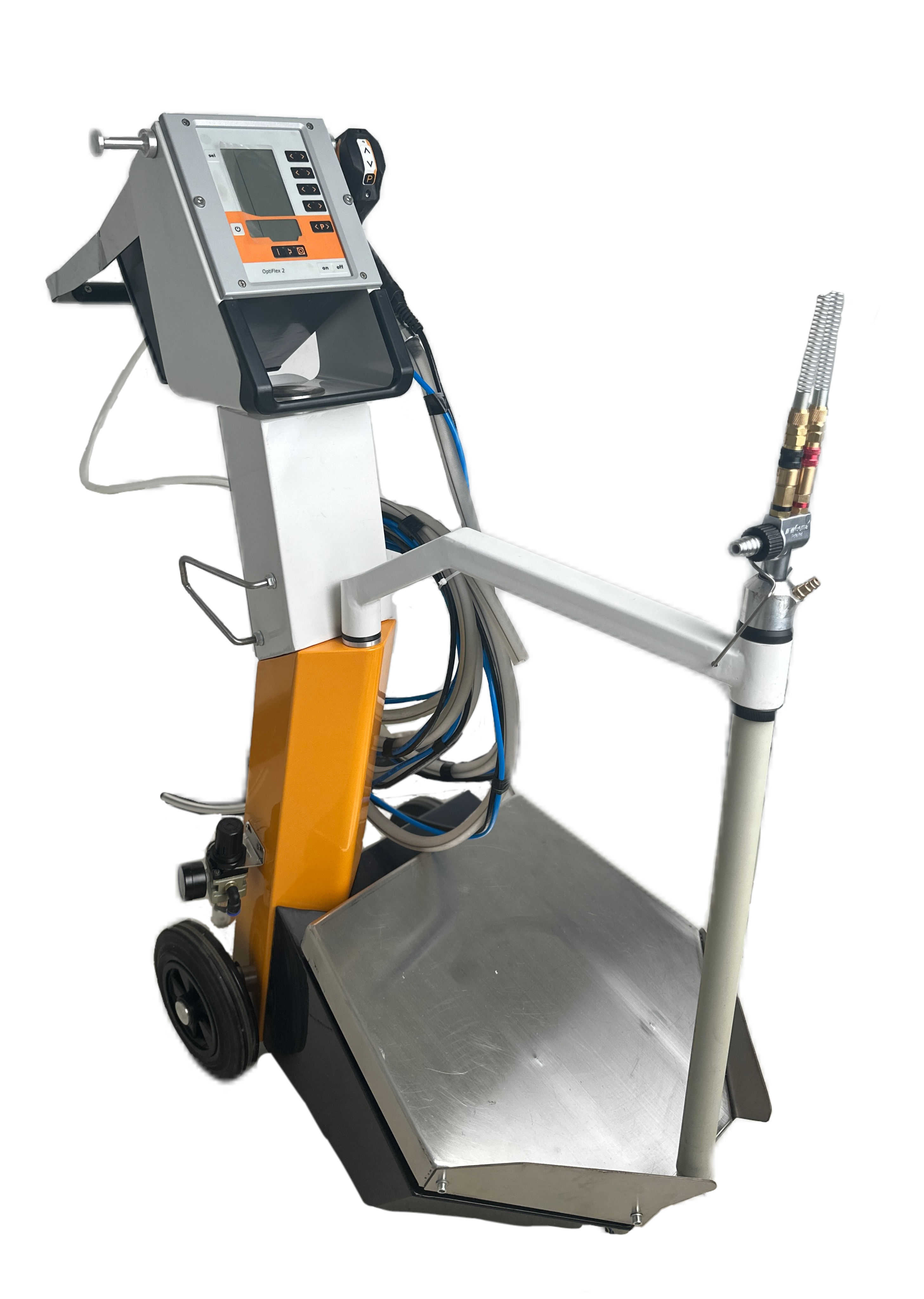 Fast Color Change Vibrating Powder Coating Machine for Iron Substrate Application
