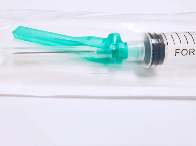 16G Luer Lock Disposable Plastic Syringe With Needle 1ml 3ml 5ml 10ml 20ml 60ml