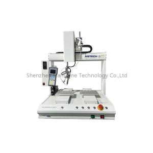 4 Axis Automatic Soldering Robot With Hiwin Linear Guide And Auto Cleaning Iron