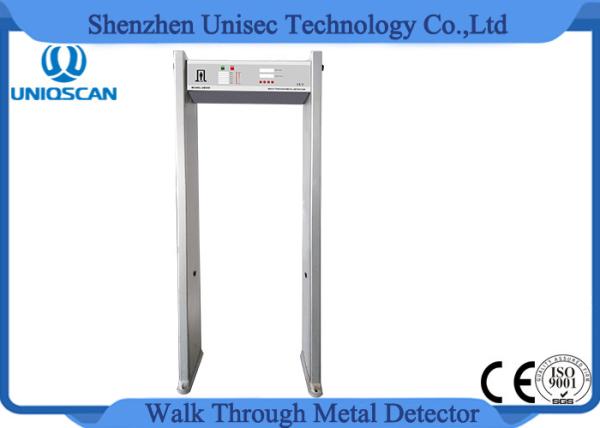 Full Body Multi Zone Metal Detector Walk Through Safety Gate For Jail Metro ,