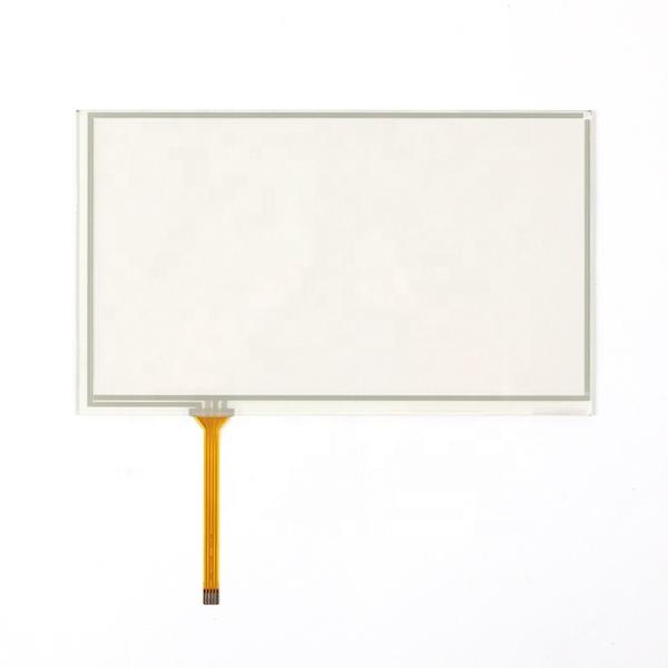  3H Hardness 5 Wire Resistive Touch Panel Glass To Film Structure For Pos System Manufactures