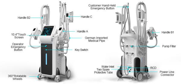 Weight Loss Double Cryotherapy Fat Freeze Pdt Cryoshape Fat Freezing Machine