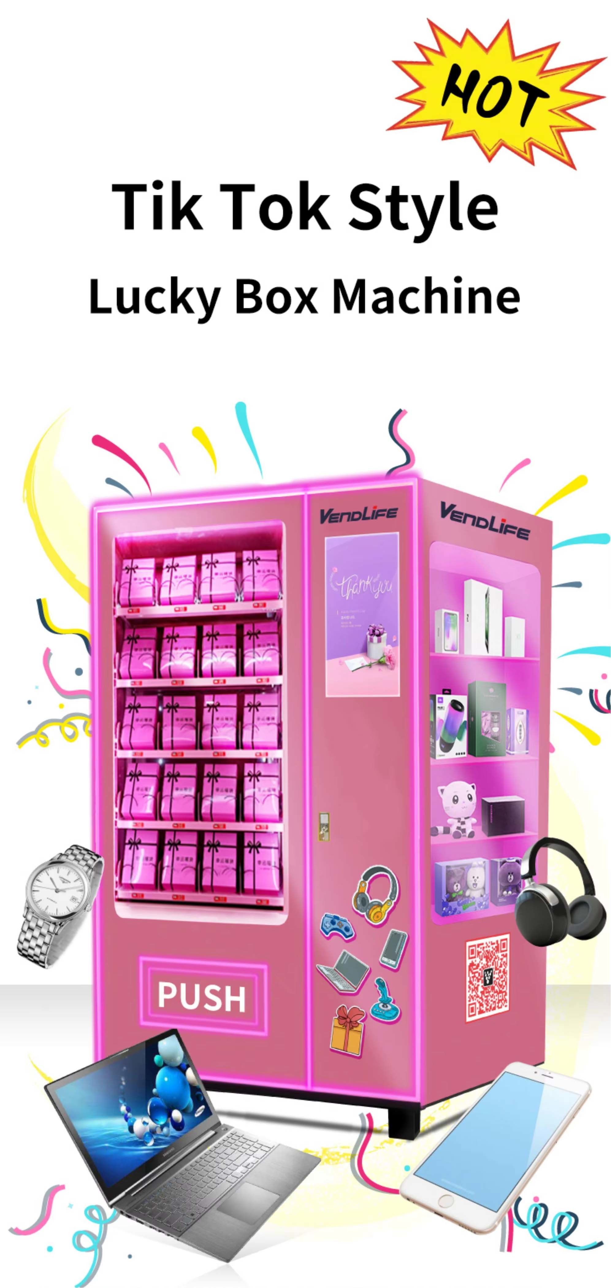 Wig Hair Cosmetic Vending Machine For Makeup Lipstick 300pcs Storage Capacity