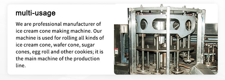 Snack Production Equipment for Waffle Basket making machine with CE