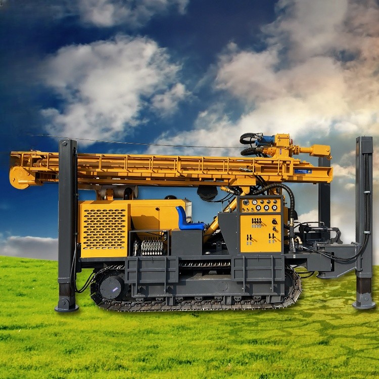 Hydraulic Crawler Water Well Drilling Rig Borehole Drilling Rig 450m