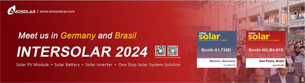 Amosolar 210mm Monocrystalline PV Module 2384*1303*35mm 210*210mm for Solar Solutions