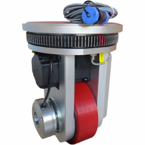 Agv Wheels Dc Suspension Pallet Drive Motor / Wheels For Mobile Heavy Duty Pu