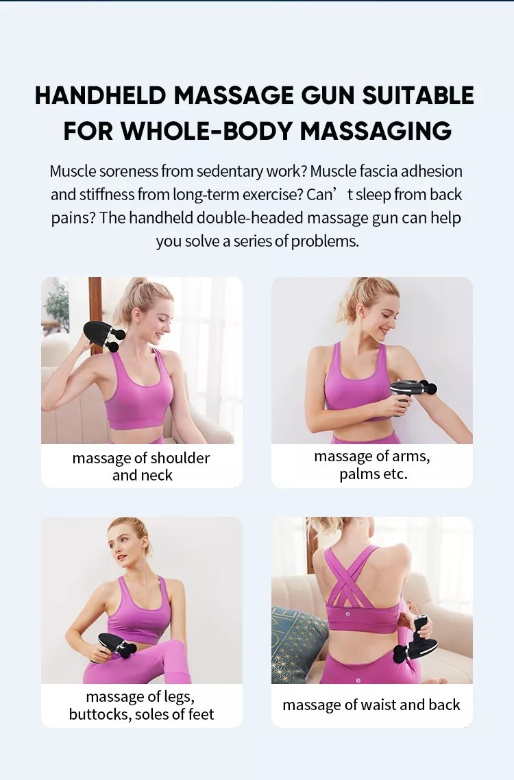 Muscle Massage Gun Deep Tissue Percussion Muscle Massager Gun for Athletes Pain Relief Therapy and Relaxation
