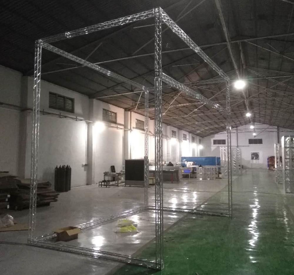 OEM Offered Length 100mm Mini Small Lighting Truss for Decoration Aluminum Alloy 6061-T6