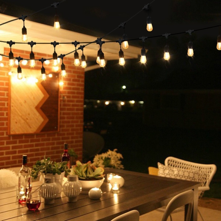 Outdoor 30FT String Light Colourful Change Waterproof With Dimmable Function