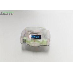 Explosion Proof Cordless Led Coal Mining Cap Lamp IP68 Oled Screen 20000lux