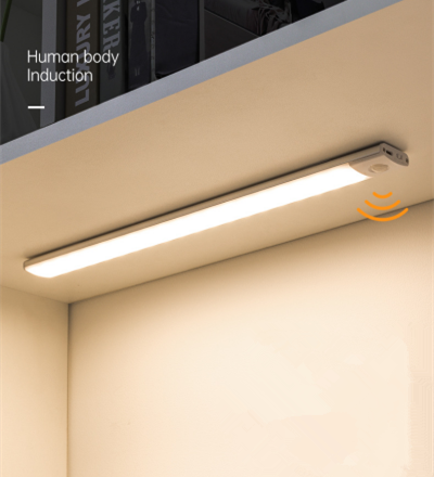 PC Shade Type Motion Sensor Wireless 5V Kitchen Lighting for Under Cabinet Wardrobe Closet