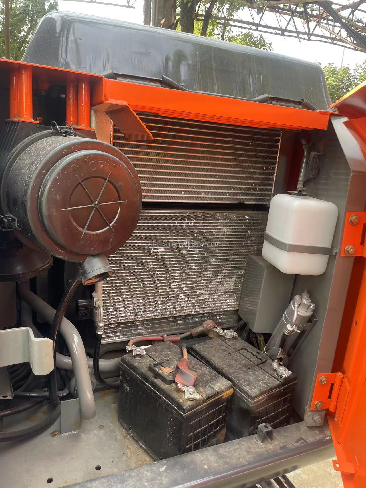 orange color used Hitachi zx120/second hand Hitachi zx120 with cheap price on sale