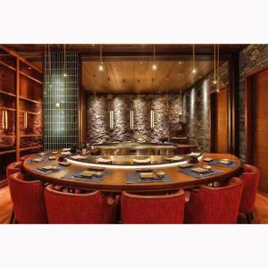 Flat Surface Teppanyaki Grill With Customized Size Design