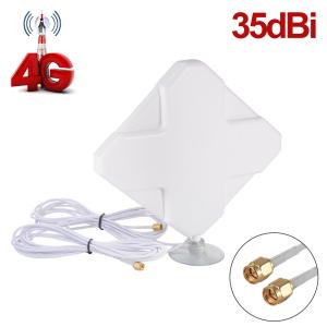 4g 35Dbi Long Range Signal Booster LTE Router Antenna With Dual Interface