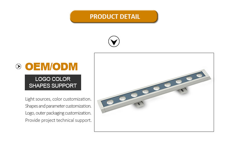 IP65 Waterproof LED Wall Washer Light High Voltage 110V 220V LED City Color Light