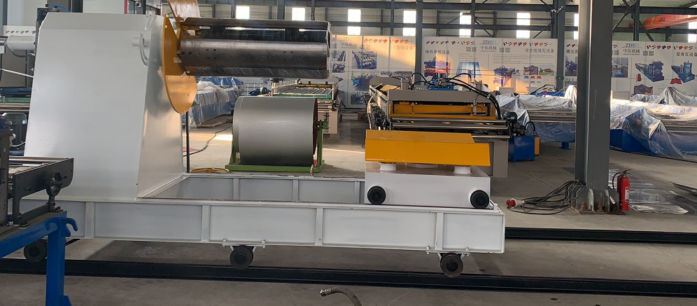 hydraulic decoiler